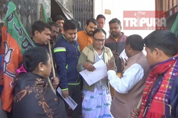 BJP begins â€˜Ghar Ghar chaloâ€™ abhiyaan in Tripura